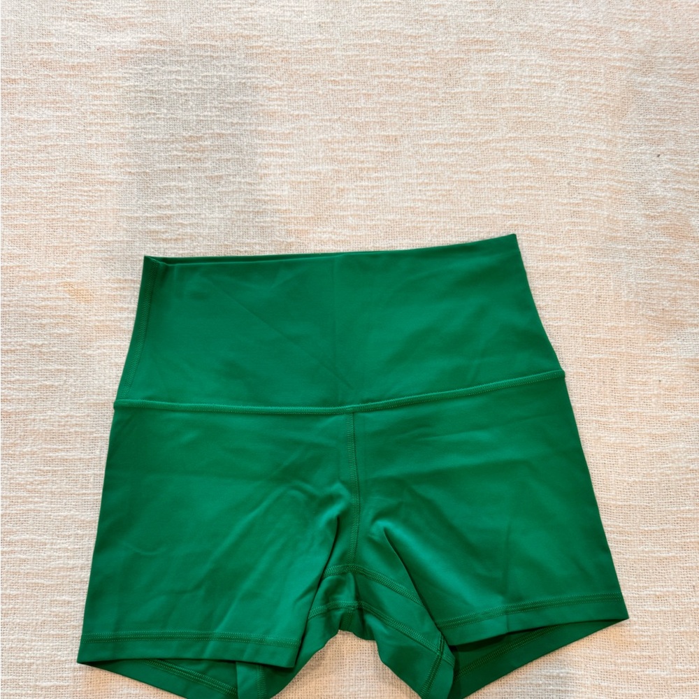 Lululemon align 4 inch short size 6 color green